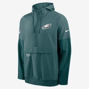 Philadelphia Eagles Well Rounded Anorak Men's Nike NFL 1/2-Zip